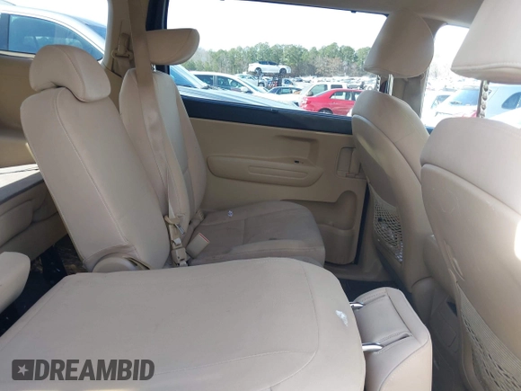 2016 Kia Sedona LX with VIN KNDMB5C14G6163836, listed as a IAAI auction lot 41578462 with 153,315 mi miles. Bid and sale history available at carsss.com. Image 8.