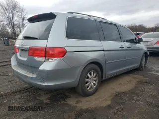 2008 Honda Odyssey EX-L with VIN 5FNRL38748B087643, listed as a Copart auction lot 52932845 with 181,942 mi miles and Salvage Title. Bid and sale history available at carsss.com. Image 3.