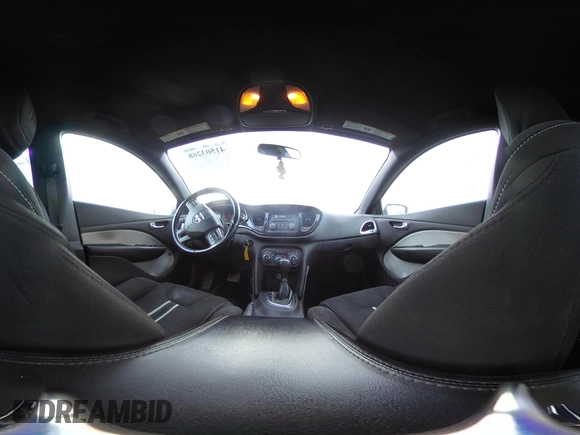 2013 Dodge Dart SXT with VIN 1C3CDFBA5DD106411, listed as a IAAI auction lot 41503268 with 185,047 mi miles. Bid and sale history available at carsss.com. Image 18.
