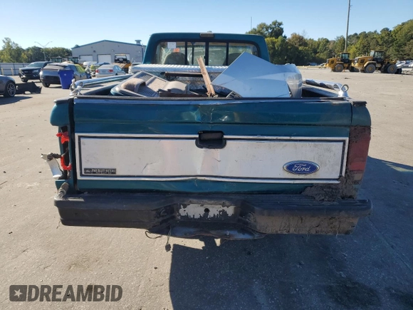 1992 Ford Ranger with VIN 1FTCR10A3NTA81065, listed as a Copart auction lot 74002434 with 9,827 mi miles and Salvage Title. Bid and sale history available at carsss.com. Image 6.