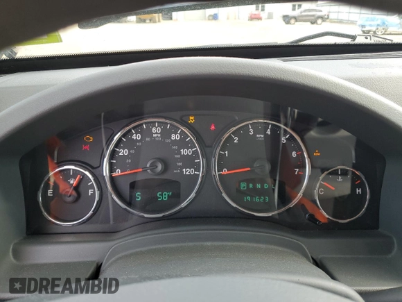 2008 Jeep Liberty Sport with VIN 1J8GN28K98W253689, listed as a Copart auction lot 53069125 with 191,623 mi miles and Salvage Title. Bid and sale history available at carsss.com. Image 9.