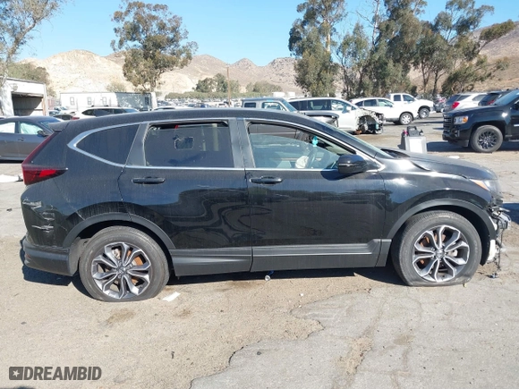 2022 Honda CR-V EX-L with VIN 5J6RW1H81NA009677, listed as a IAAI auction lot 41041869 with 1 mi miles. Bid and sale history available at carsss.com. Image 12.