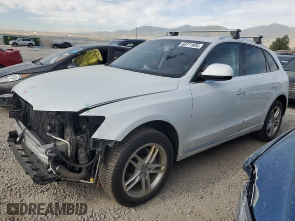 2016 Audi Q5 Premium Plus with VIN WA1L2AFP6GA091050, listed as a Copart auction lot 60271805 with 144,438 mi miles and Salvage title. Bid and sale history available at DreamBid. Image 1.