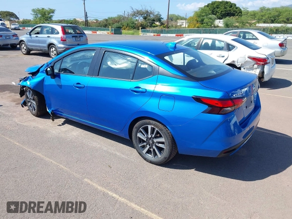 2022 Nissan Versa SV with VIN 3N1CN8EV5NL840421, listed as a IAAI auction lot 41645793 with 28,830 mi miles and . Bid and sale history available at DreamBid. Image 3.