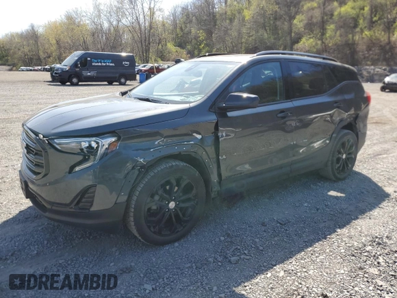 2020 GMC Terrain SLE with VIN 3GKALTEVXLL127559, listed as a Copart auction lot 54295035 with 63,677 mi miles and Salvage Title. Bid and sale history available at carsss.com. Image 1.