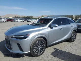 2024 Lexus RX 350 z VIN JTJCHMAAXR2017181, wystawiony jako Copart lot #54021205 z przebiegiem 3 890 mil mil oraz Szkoda całkowita • Salvage title. Historia ofert i sprzedaży dostępna na DreamBid. Obrazek 1.