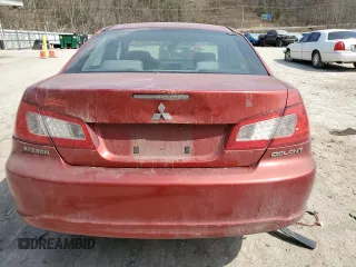 2009 Mitsubishi Galant ES with VIN 4A3AB36F79E036812, listed as a Copart auction lot 48329045 with 191,873 mi miles and Salvage Title. Bid and sale history available at carsss.com. Image 6.