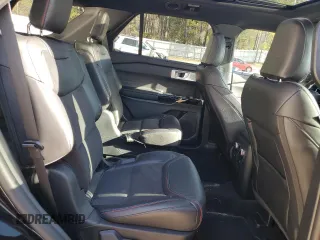 2023 Ford Explorer ST with VIN 1FM5K8GC6PGC39659, listed as a Copart auction lot 46450355 with 28,402 mi miles and Salvage Title. Bid and sale history available at carsss.com. Image 11.