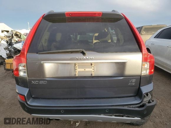 2007 Volvo XC90 V8 with VIN YV4CZ852071339127, listed as a Copart auction lot 85362754 with 0 mi miles and Salvage Title. Bid and sale history available at carsss.com. Image 6.