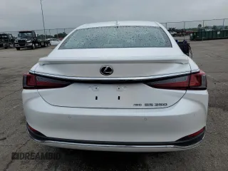 2022 Lexus ES 250 with VIN 58AD11D19NU008822, listed as a Copart auction lot 60647625 with 38,876 mi miles and Salvage title. Bid and sale history available at DreamBid. Image 6.