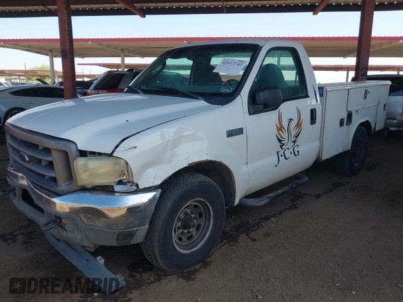 2004 Ford F-250 XL with VIN 1FTNF20L64EC73236, listed as a IAAI auction lot 42517742 with Not provided miles and . Bid and sale history available at DreamBid. Image 6.