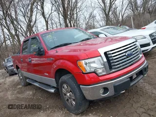 2012 Ford F-150 XL with VIN 1FTFW1ET4CFA37037, listed as a IAAI auction lot 41521464 with 263,930 mi miles. Bid and sale history available at carsss.com. Image 1.