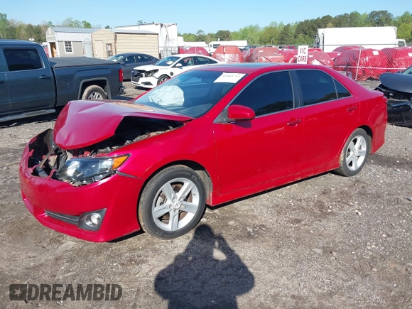 2012 Toyota Camry L with VIN 4T1BF1FK9CU566124, listed as a IAAI auction lot 41984713 with 186,266 mi miles. Bid and sale history available at carsss.com. Image 17.