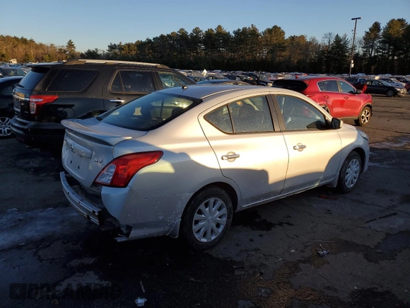 2016 Nissan Versa S Plus with VIN 3N1CN7AP5GL915414, listed as a Copart auction lot 42602875 with 66,020 mi miles and Salvage Title. Bid and sale history available at DreamBid. Image 3.