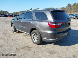 2018 Dodge Durango SXT with VIN 1C4RDJAGXJC330788, listed as a IAAI auction lot 41764538 with 104,298 mi miles. Bid and sale history available at carsss.com. Image 3.