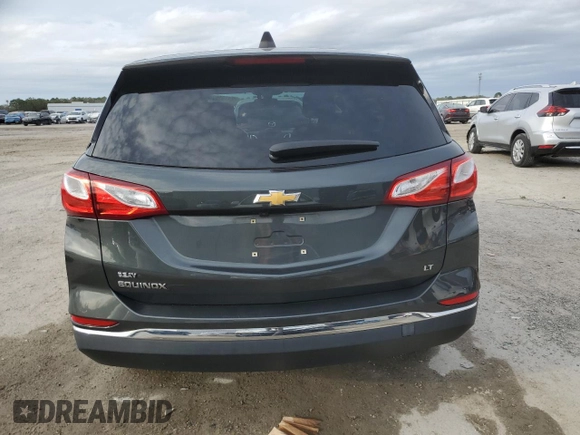 2018 Chevrolet Equinox LT with VIN 3GNAXJEV3JS552622, listed as a Copart auction lot 47619245 with 80,294 mi miles and Salvage title. Bid and sale history available at DreamBid. Image 6.