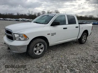 2019 Ram 1500 Tradesman z VIN 1C6RR7KT6KS647577, wystawiony jako Copart lot #51494075 z przebiegiem 128 156 mil mil oraz Czysty tytuł • Clean title. Historia ofert i sprzedaży dostępna na DreamBid. Obrazek 1.
