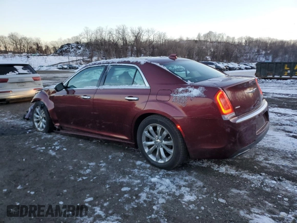 2017 Chrysler 300 with VIN 2C3CCAKG4HH506804, listed as a Copart auction lot 89251045 with 61,694 mi miles and Salvage Title. Bid and sale history available at carsss.com. Image 2.