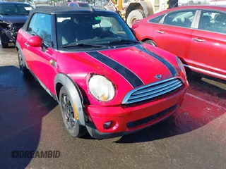 2009 MINI Convertible with VIN WMWMR33569TU95961, listed as a IAAI auction lot 41689845 with 107,934 mi miles and . Bid and sale history available at DreamBid. Image 6.