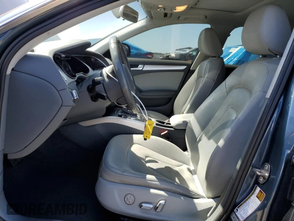 2016 Audi A4 Premium with VIN WAUAFAFL1GN013523, listed as a Copart auction lot 48074235 with 61,787 mi miles and Salvage Title. Bid and sale history available at carsss.com. Image 7.