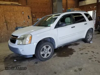 2005 Chevrolet Equinox LS z VIN 2CNDL23F356173171, wystawiony jako Copart lot #55654205 z przebiegiem 95 011 mil mil oraz Czysty tytuł • Clean title. Historia ofert i sprzedaży dostępna na DreamBid. Obrazek 1.