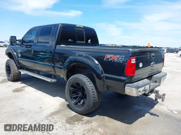 2015 Ford F-250 Lariat with VIN 1FT7W2BT1FEB93030, listed as a IAAI auction lot 42249790 with 91,644 mi miles and . Bid and sale history available at DreamBid. Image 3.