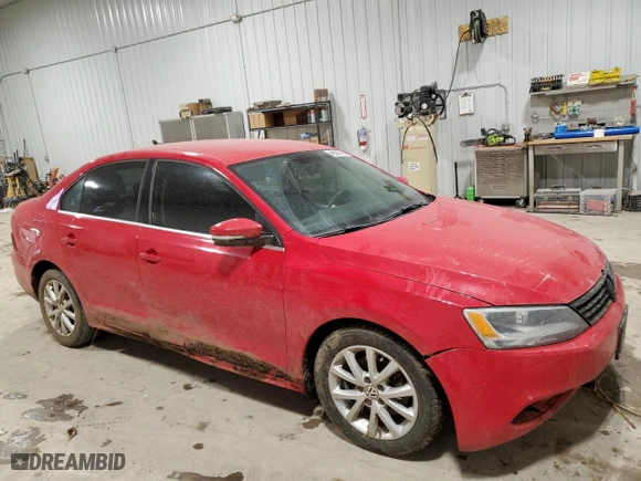 2014 Volkswagen Jetta Sedan SE w/Connectivity with VIN 3VWB07AJ3EM418627, listed as a Copart auction lot 49339705 with 141,172 mi miles and Salvage Title. Bid and sale history available at carsss.com. Image 4.