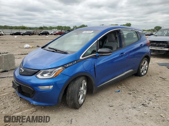 2020 Chevrolet Bolt EV LT z VIN 1G1FY6S03L4143582, wystawiony jako Copart lot #55021535 z przebiegiem 42 503 mil mil oraz Szkoda całkowita • Salvage title. Historia ofert i sprzedaży dostępna na DreamBid. Obrazek 1.