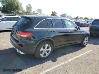 2016 Mercedes-Benz GLC with VIN WDC0G4JB7GF065173, listed as a Copart auction lot 54160405 with 88,642 mi miles and Salvage Title. Bid and sale history available at carsss.com. Image 3.