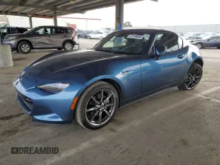 2018 Mazda MX-5 Miata Grand Touring with VIN JM1NDAM78J0203954, listed as a Copart auction lot 51148095 with 36,978 mi miles and Salvage title. Bid and sale history available at DreamBid. Image 1.
