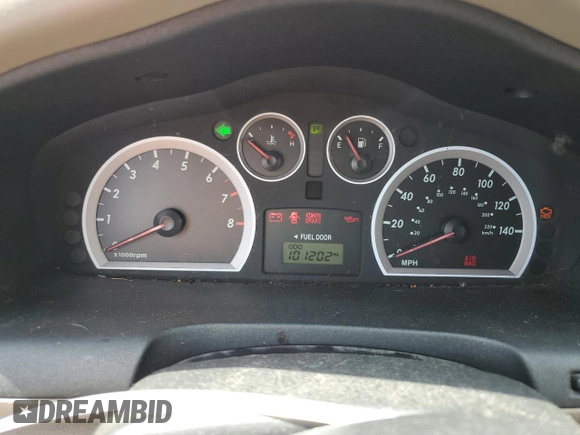 2005 Hyundai Santa Fe GLS with VIN KM8SC13D25U871319, listed as a Copart auction lot 62821625 with 101,202 mi miles and Clean title. Bid and sale history available at DreamBid. Image 9.