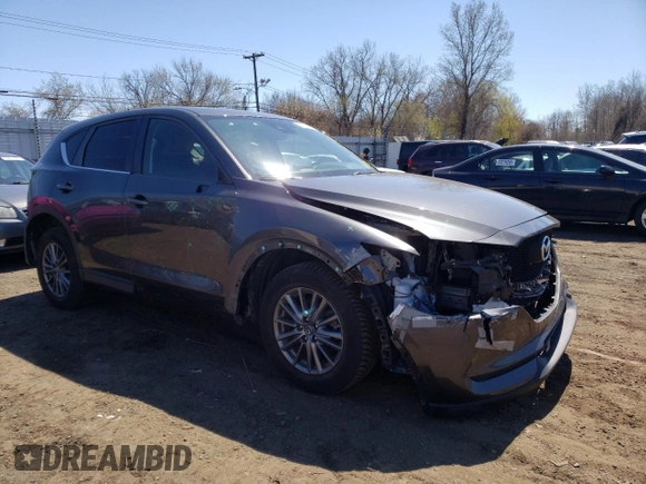 2017 Mazda CX-5 Touring with VIN JM3KFBCL3H0202598, listed as a Copart auction lot 52184325 with 77,740 mi miles and Salvage Title. Bid and sale history available at carsss.com. Image 4.