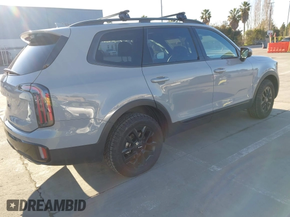 2024 Kia Telluride SX Prestige X-Pro with VIN 5XYP5DGCXRG428642, listed as a IAAI auction lot 41518556 with 12,244 mi miles and . Bid and sale history available at DreamBid. Image 4.