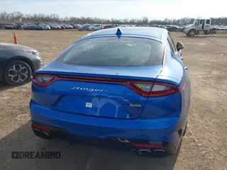 2020 Kia Stinger GT1 with VIN KNAE45LCXL6074179, listed as a IAAI auction lot 41718721 with 58,092 mi miles. Bid and sale history available at carsss.com. Image 16.