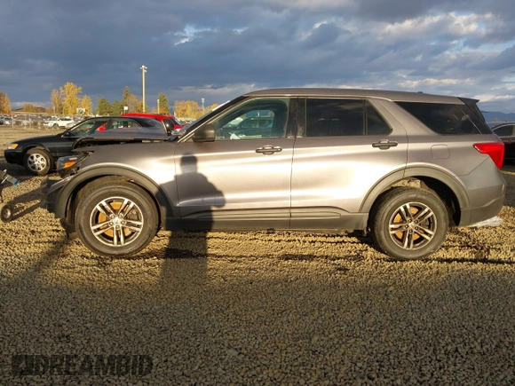 2020 Ford Police Interceptor Utility z VIN 1FM5K8AB5LGA55727, wystawiony jako IAAI lot #40877399 z przebiegiem 38 827 mil mil oraz . Historia ofert i sprzedaży dostępna na DreamBid. Obrazek 15.
