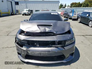 2021 Dodge Charger R/T with VIN 2C3CDXCT4MH663299, listed as a Copart auction lot 63843825 with 41,677 mi miles and Salvage title. Bid and sale history available at DreamBid. Image 5.
