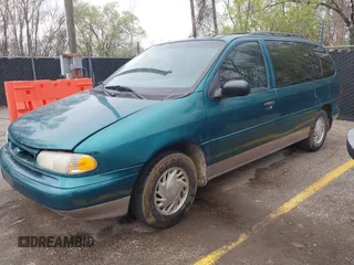 1996 Ford Windstar GL with VIN 2FMDA5140TBB45227, listed as a IAAI auction lot 41932175 with 251,553 mi miles. Bid and sale history available at carsss.com. Image 2.