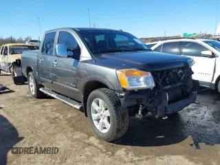2011 Nissan Titan SL with VIN 1N6BA0EC5BN307529, listed as a IAAI auction lot 41729522 with 221,260 mi miles. Bid and sale history available at carsss.com. Image 1.