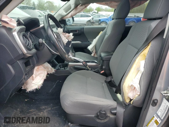 2016 Toyota Tacoma SR with VIN 3TMCZ5AN0GM028897, listed as a Copart auction lot 55755405 with 67,346 mi miles and Salvage Title. Bid and sale history available at DreamBid. Image 7.