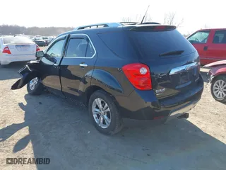 2012 Chevrolet Equinox LTZ with VIN 2GNALFEK4C6180157, listed as a IAAI auction lot 41892428 with 115,252 mi miles. Bid and sale history available at carsss.com. Image 3.