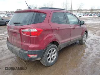 2021 Ford EcoSport SE with VIN MAJ3S2GE5MC446322, listed as a IAAI auction lot 41632504 with 36,592 mi miles and . Bid and sale history available at DreamBid. Image 4.