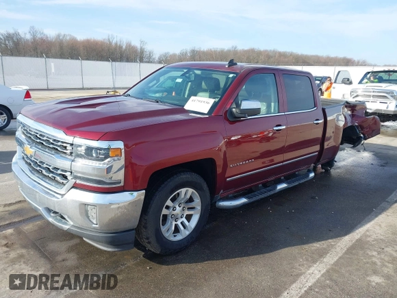 2016 Chevrolet Silverado 1500 LTZ with VIN 3GCUKSEC1GG340855, listed as a IAAI auction lot 41791936 with 142,817 mi miles and . Bid and sale history available at DreamBid. Image 2.