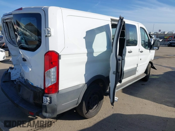 2018 Ford Transit with VIN 1FTYR1ZM2JKA64616, listed as a IAAI auction lot 41707538 with 221,167 mi miles and . Bid and sale history available at DreamBid. Image 4.