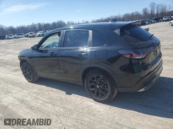 2024 Honda HR-V Sport with VIN 3CZRZ2H51RM763271, listed as a Copart auction lot 50021085 with 7,411 mi miles and Salvage Title. Bid and sale history available at DreamBid. Image 2.