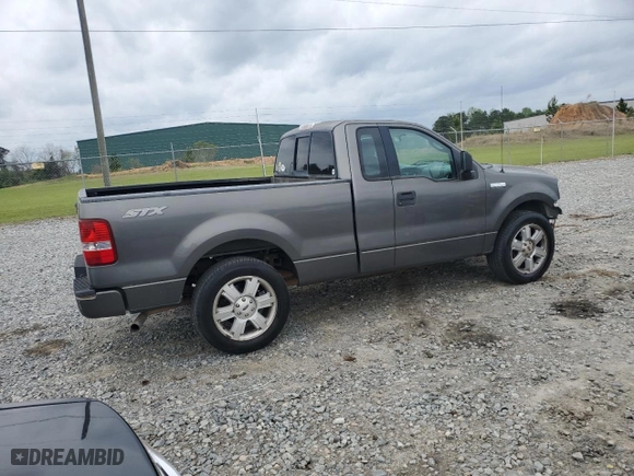 2005 Ford F-150 XL with VIN 1FTRF12W15NB85456, listed as a Copart auction lot 51114055 with 105,747 mi miles and Salvage Title. Bid and sale history available at carsss.com. Image 3.