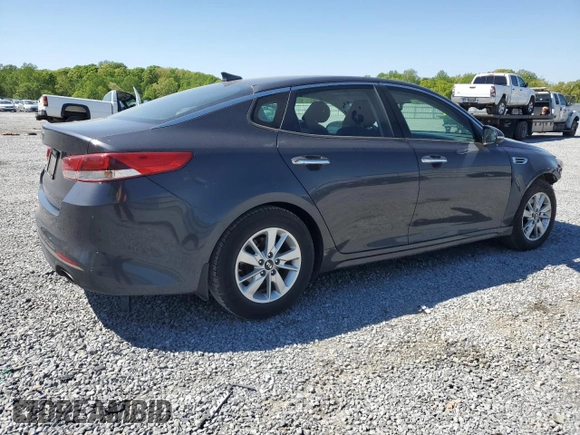 2017 Kia Optima LX with VIN KNAGT4L37H5146412, listed as a Copart auction lot 53229225 with 175,205 mi miles and Salvage Title. Bid and sale history available at DreamBid. Image 3.