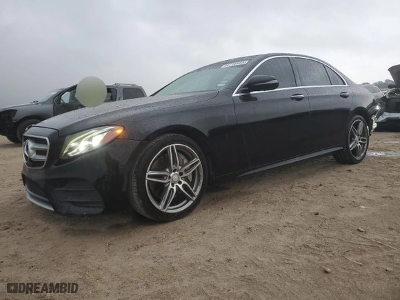 2017 Mercedes-Benz E-Class E 300 Luxury with VIN WDDZF4JB4HA171956, listed as a Copart auction lot 44716985 with 89,991 mi miles and Salvage Title. Bid and sale history available at carsss.com. Image 1.
