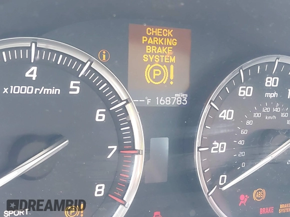 2016 Acura TLX with VIN 19UUB1F35GA000603, listed as a IAAI auction lot 41981464 with 168,783 mi miles. Bid and sale history available at carsss.com. Image 15.