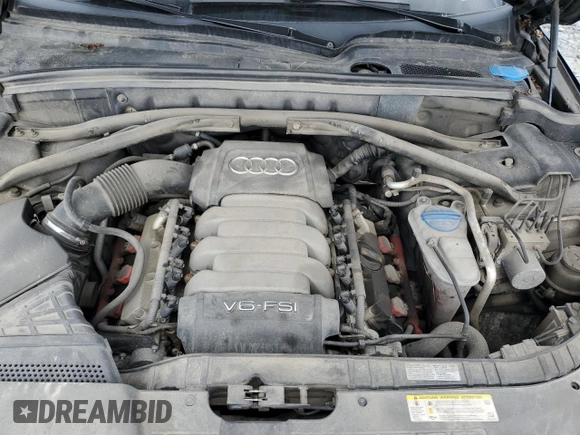 2012 Audi Q5 Premium with VIN WA1LKCFP4CA003411, listed as a Copart auction lot 57301035 with 270,590 mi miles and Salvage title. Bid and sale history available at DreamBid. Image 12.