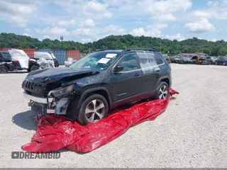 2022 Jeep Cherokee Limited with VIN 1C4PJMDX1ND520783, listed as a IAAI auction lot 41989564 with 55,947 mi miles and . Bid and sale history available at DreamBid. Image 20.